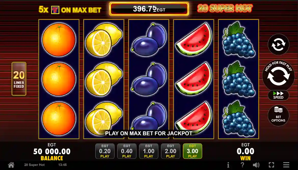 20 Super Hot pokies for Aussie players with fruit symbols and multiple paylines