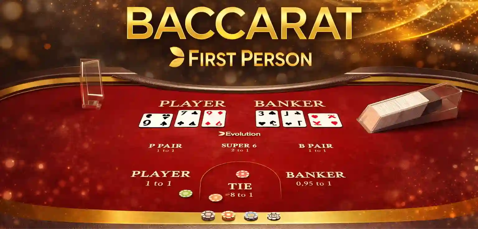 Baccarat live casino with real dealer and table gameplay for Aussie players