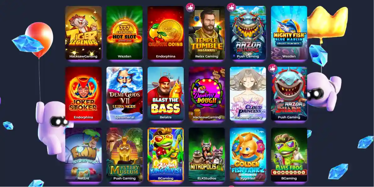 Bet It All Casino pokies Australia with wide selection of slot games