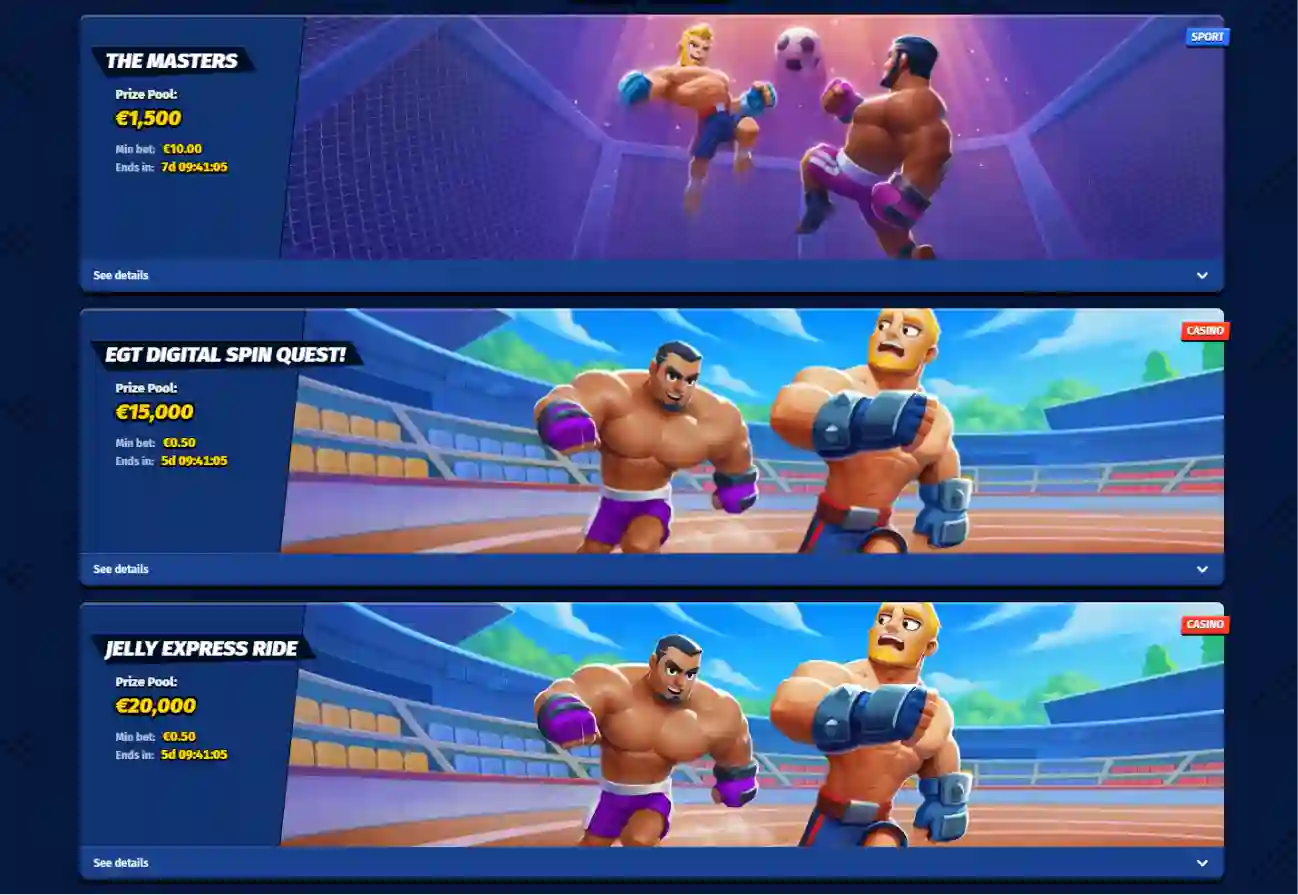 Big Bash tournaments with casino competitions and prize pools for Aussie players.