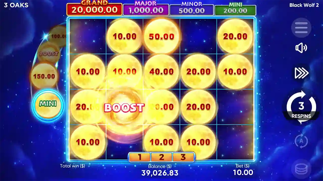 Black Wolf 2 slot Australia version with wolf theme and reels