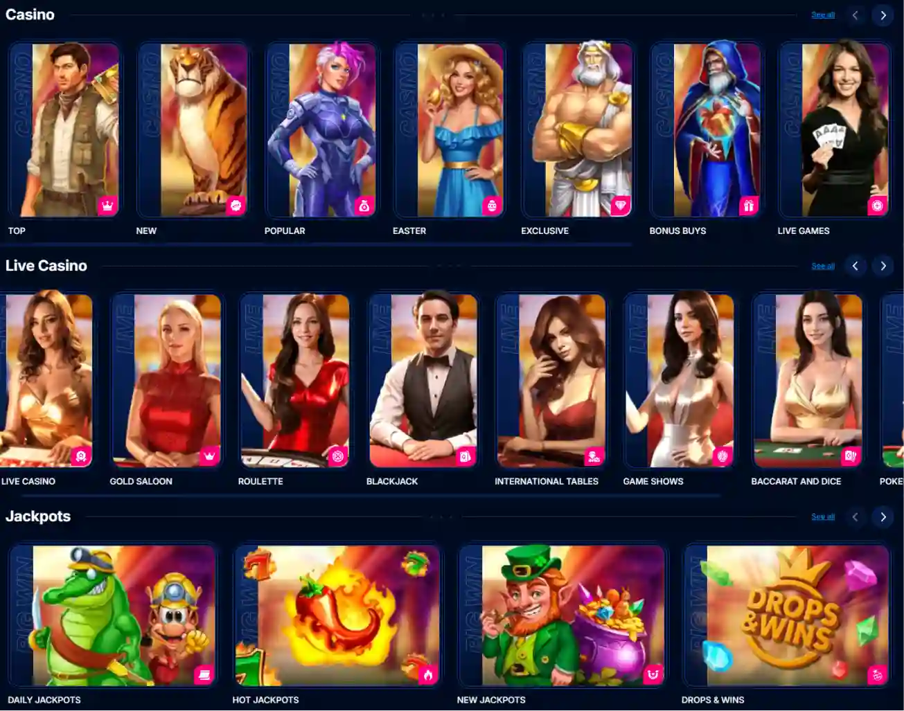 Boomerang live casino with real dealers and interactive tables for Aussie players