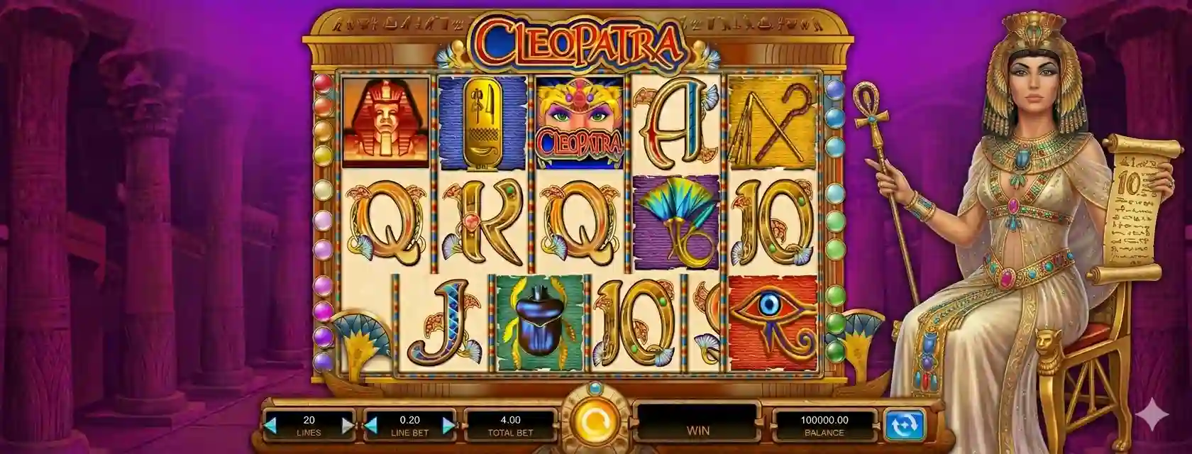 Cleopatra real money pokies with medium volatility and steady payouts