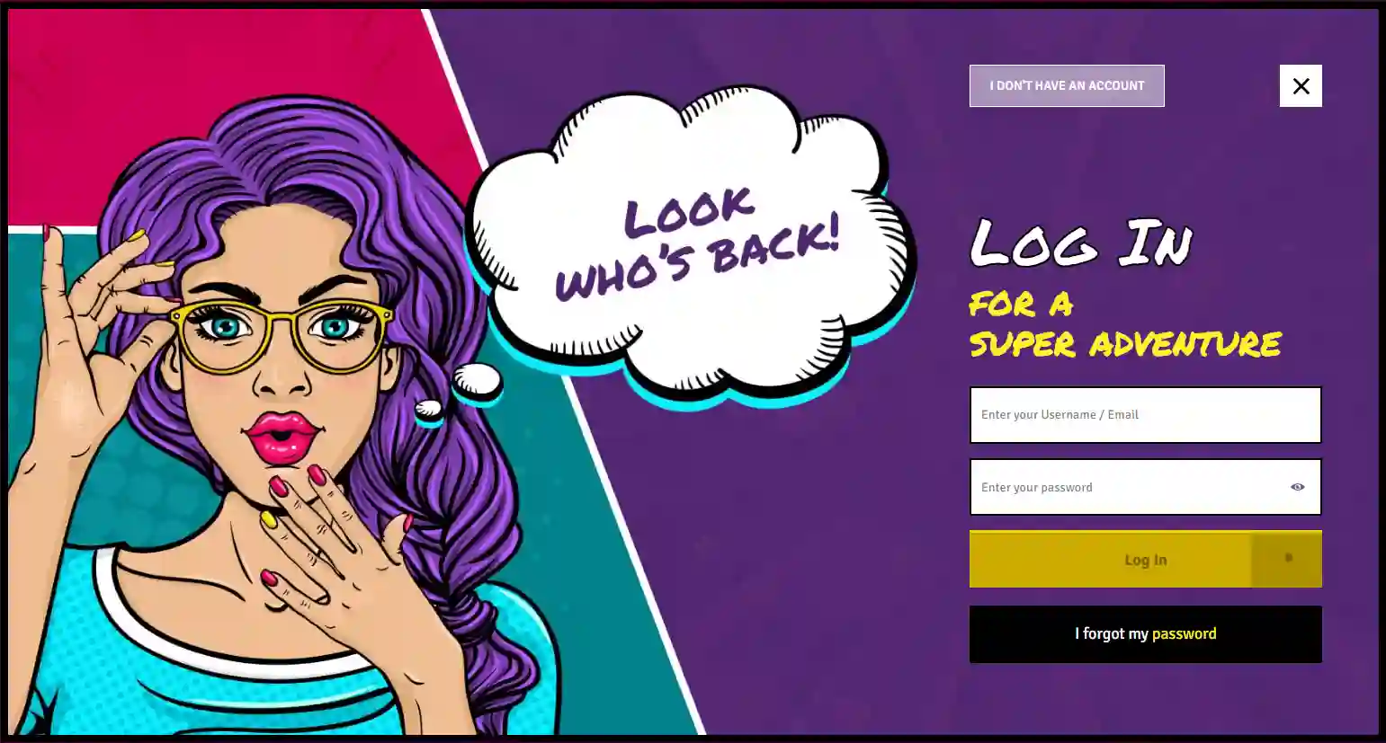 Comic Play slot Australia version with comic book theme and reels