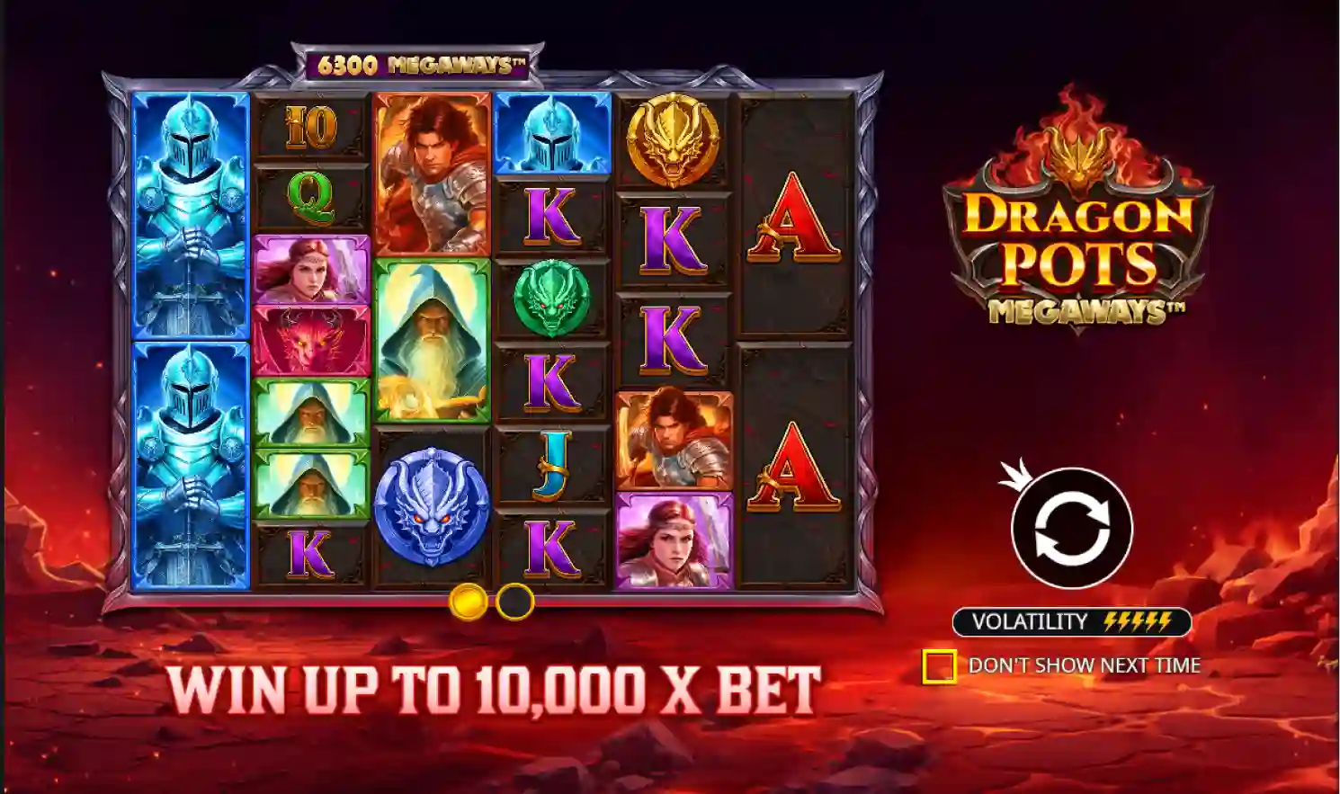 Dragon Pot slot logo with Asian theme and golden dragon design