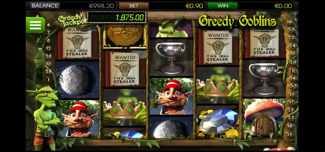 Goblins Treasure pokies for Aussie players with goblins gold and classic reels