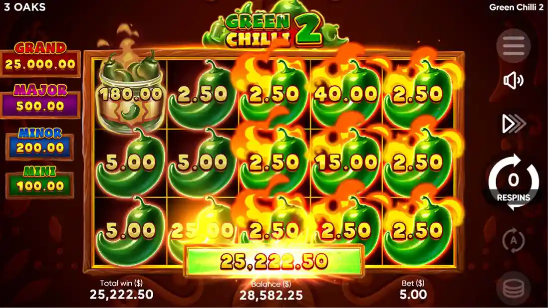 Green Chilli 2 real money pokies with medium volatility and steady payouts