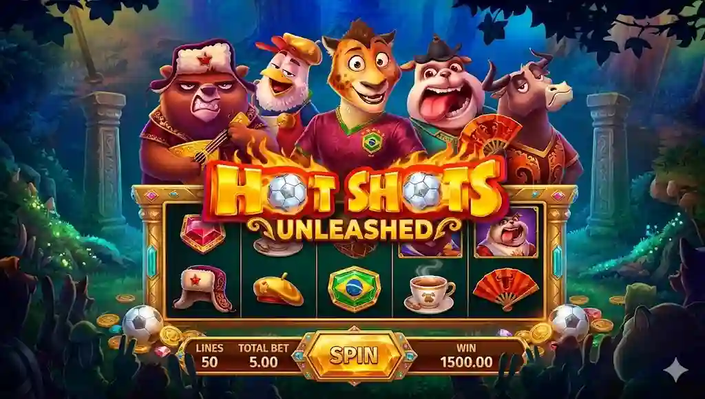 Hot Shots pokies for Aussie players with fruits sevens and reels