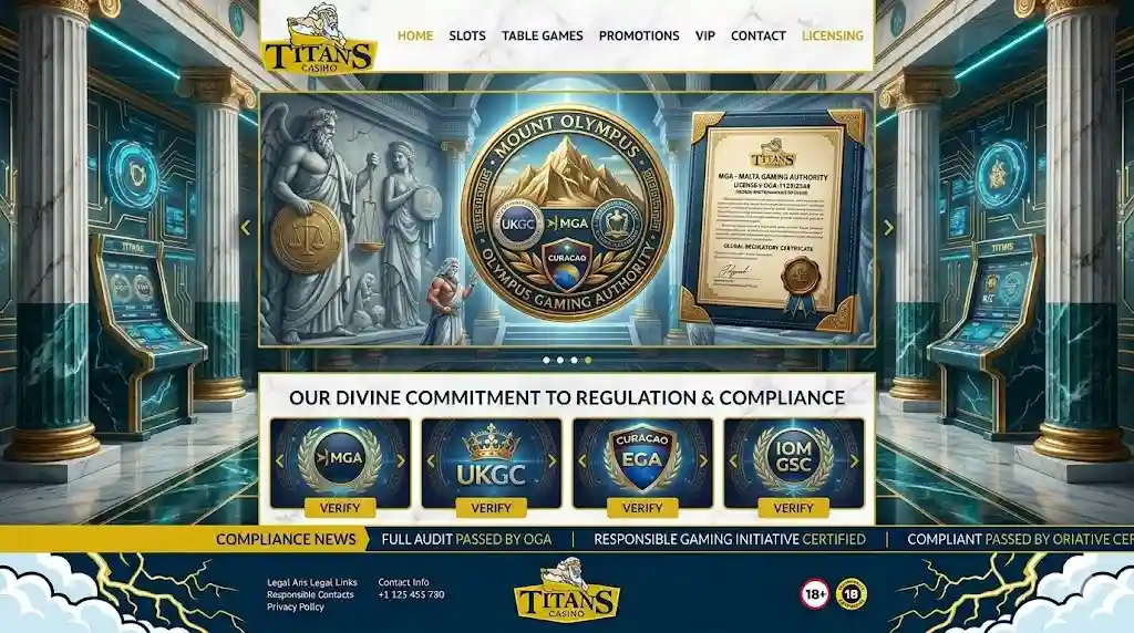 Titan Casino mobile version with responsive interface and instant gameplay