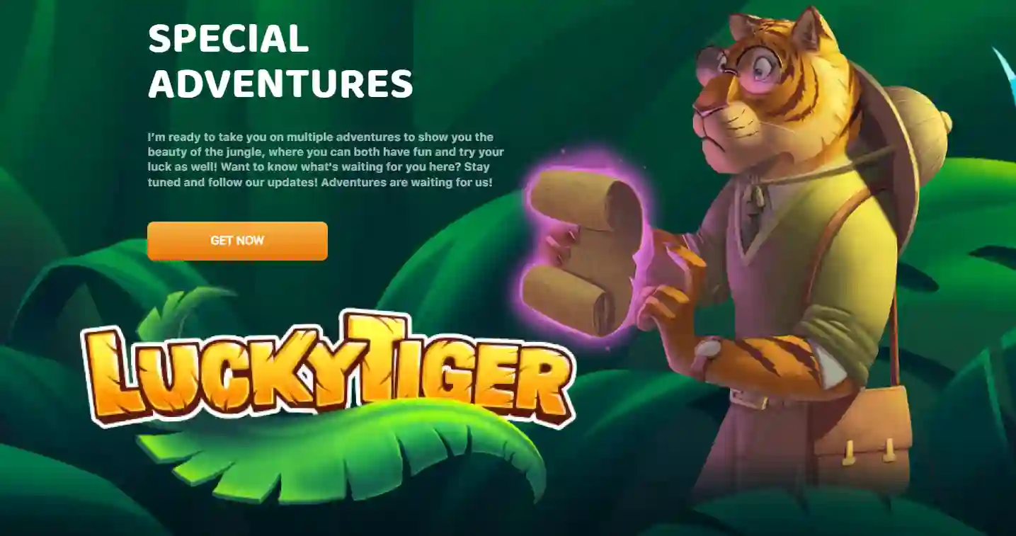 Lucky Tiger Casino bonus offer with cashback promotions and rewards