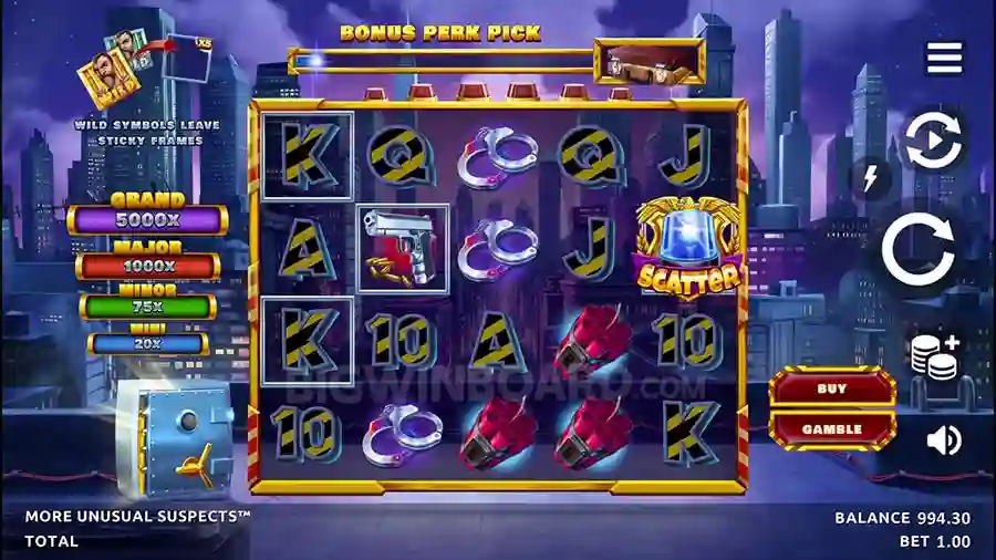 More Unusual slot logo with abstract design and quirky theme