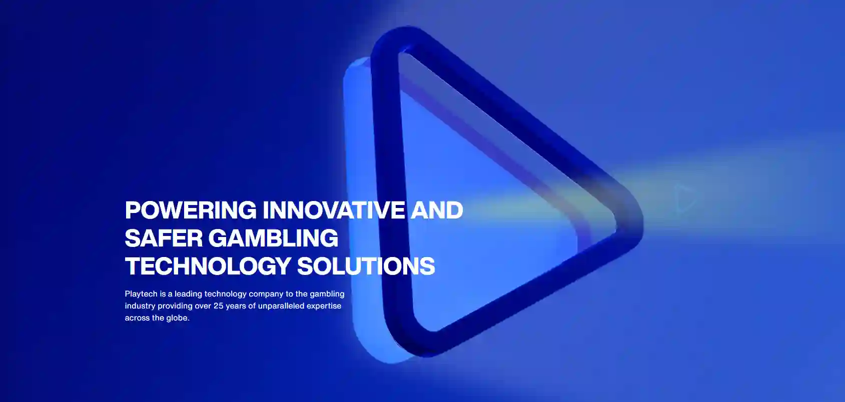 Playtech provider logo with global iGaming software branding and casino solutions.