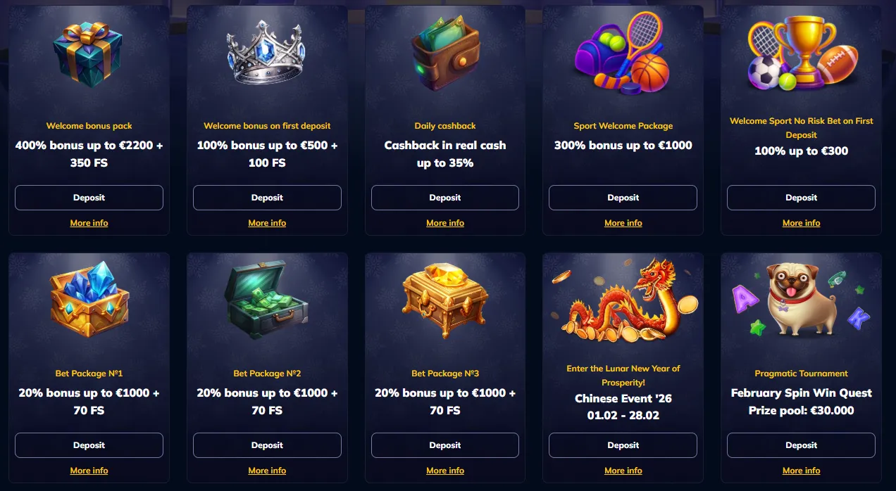 Rio Ace - Casino Bonuses