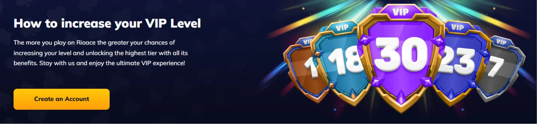 Vip Accoun RioAce Casino Online