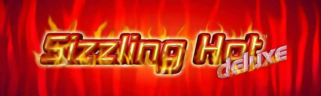 Sizzling Hot Deluxe slot reels with cherries lemons sevens and clover wild