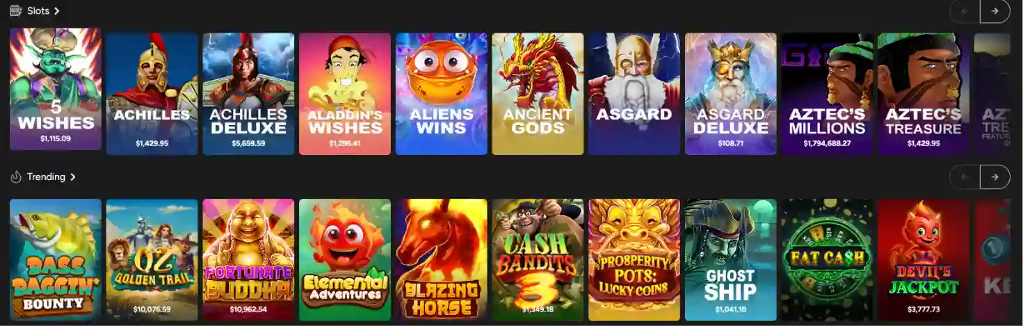 Slotastic Casino pokies Australia with large selection of slot games