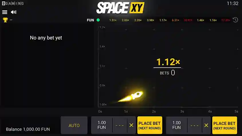 Space XY slot logo with futuristic space theme and sci fi design