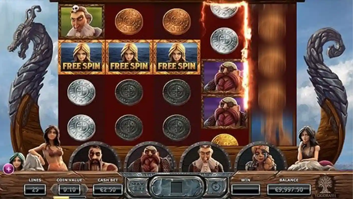 Vikings Go Berzerk pokies for Aussie players with Viking symbols and reels
