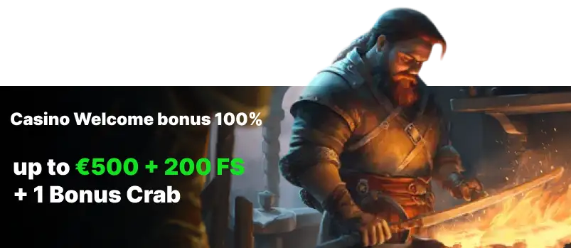 Get your welcome bonus at Casinia Casino