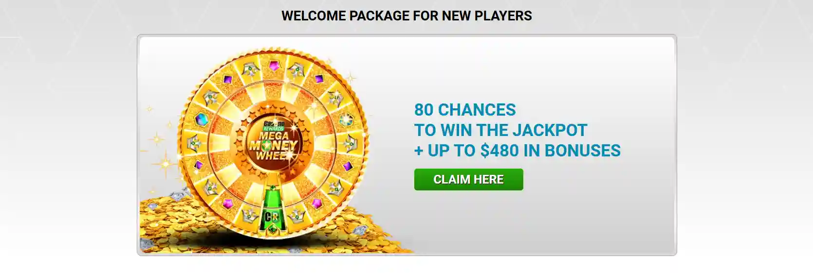 Zodiac Casino welcome bonus with deposit match and free spins offer